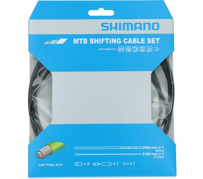SHIMANO MTB OPTISLICK shift cable set image 1