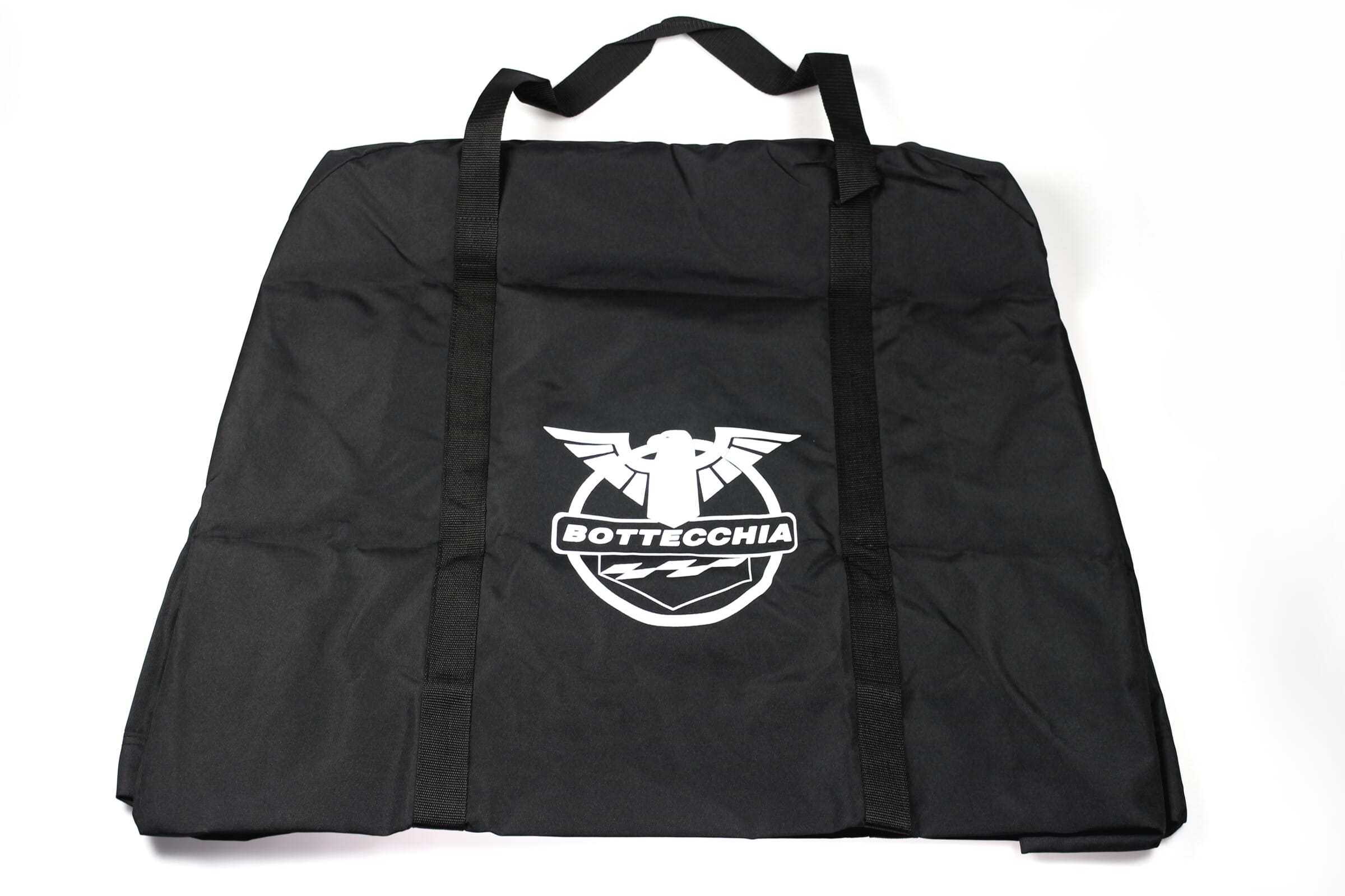 Transport bag flat for folding wheels. e. g. for flyers