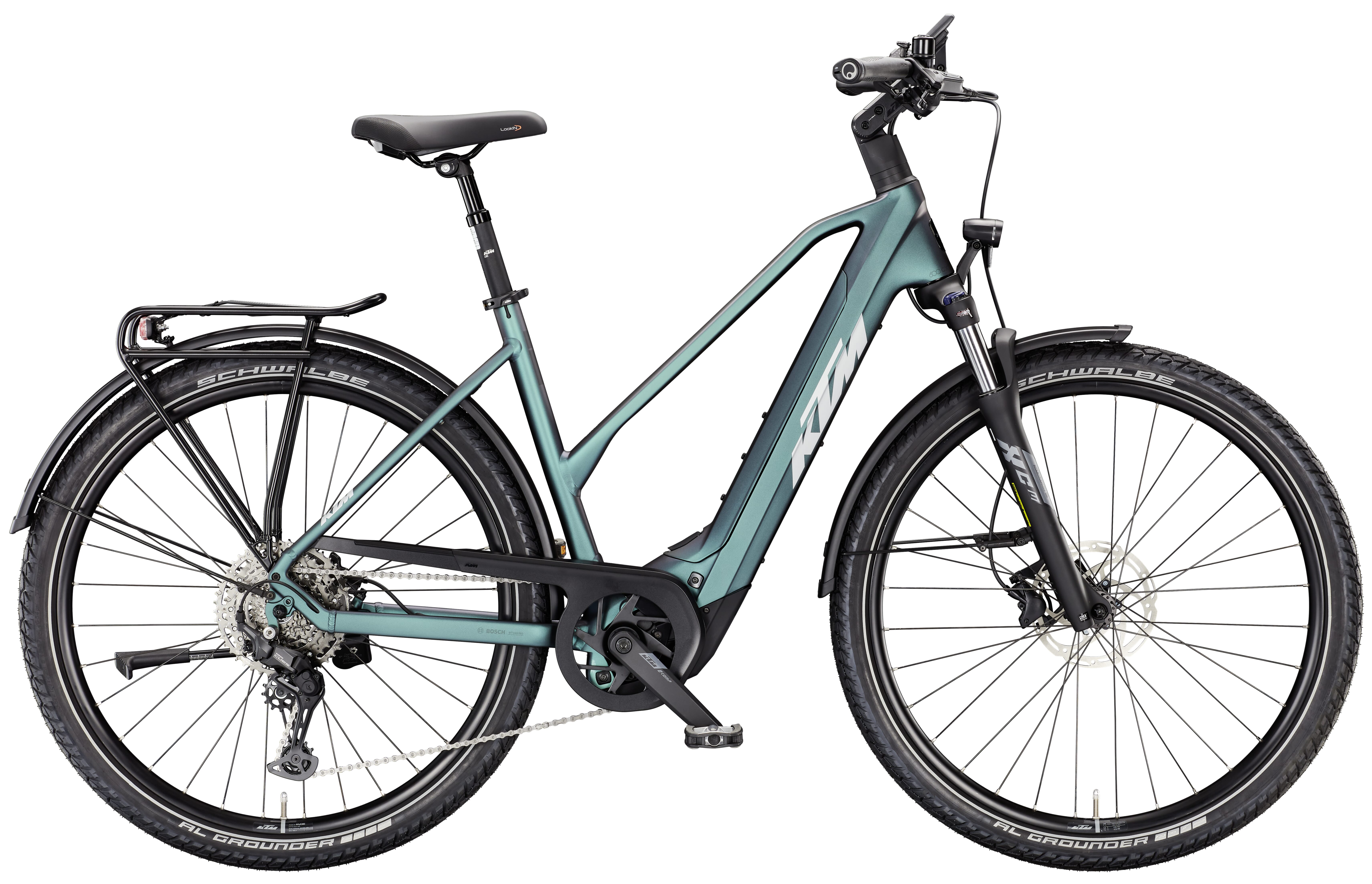 KTM Macina Gran 820 2026 - Green Purple Flip Matt Ladies