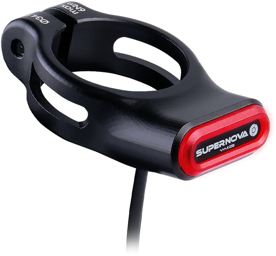 Supernova TL3 Mini eBike rear light for seat post clamp