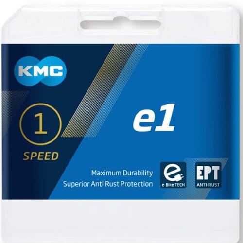 Kette KMC e1 EPT, E-Bike 110 Glieder, silber