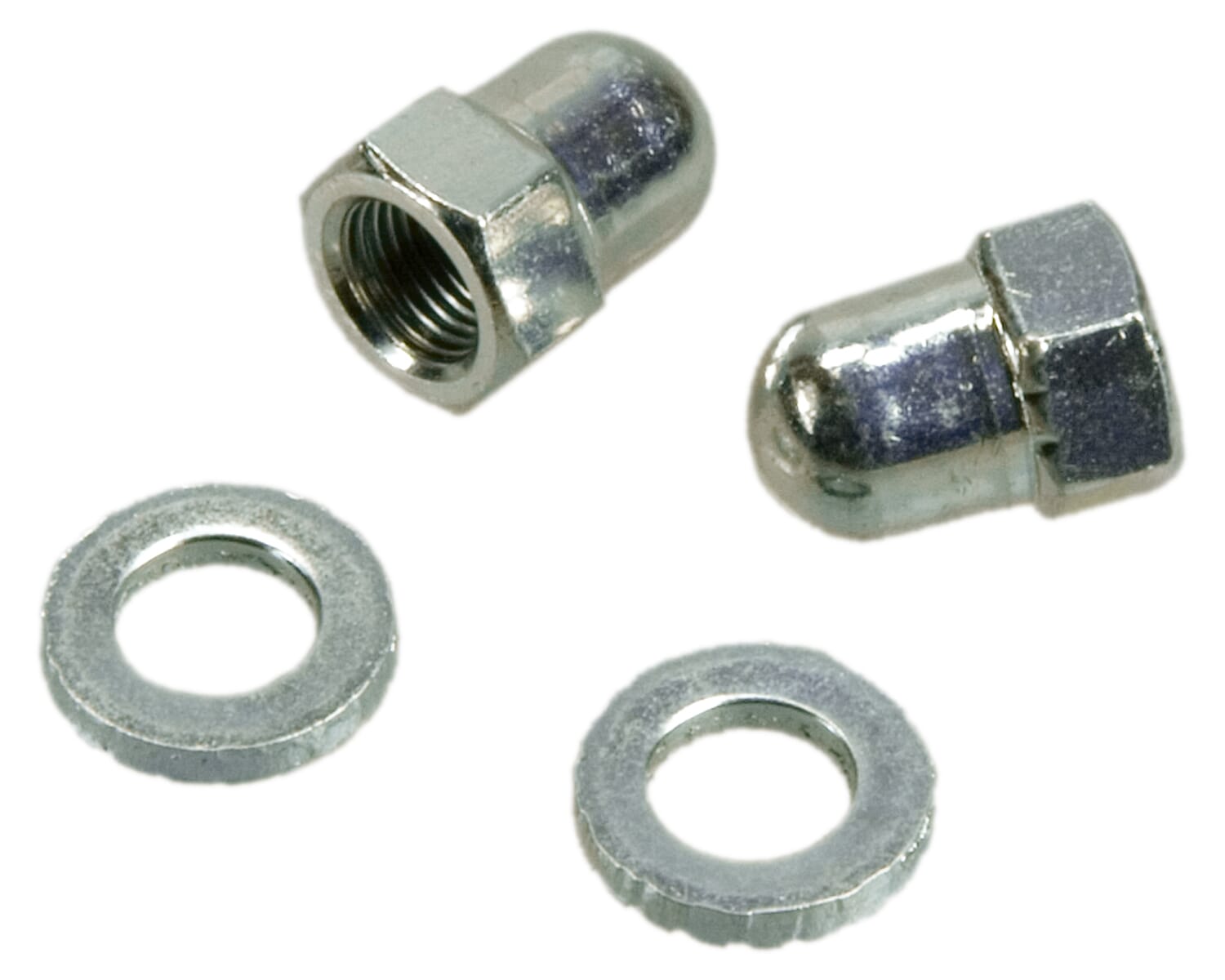 Rohloff axle nuts TS, M 10 x 1 with washers