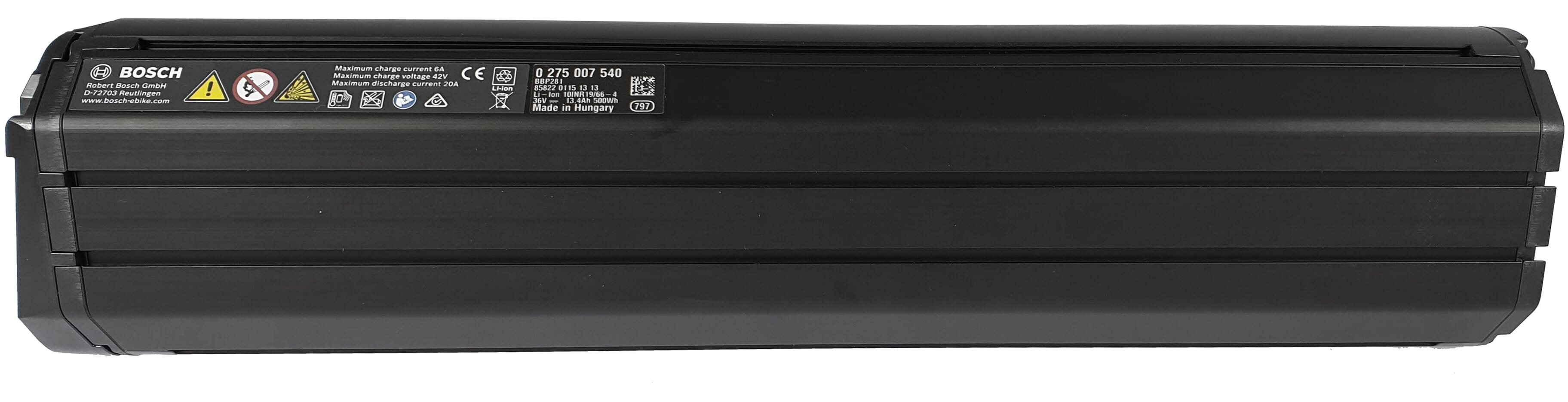 Bosch E-Bike Powertube battery 500 Wh (BBP28x)