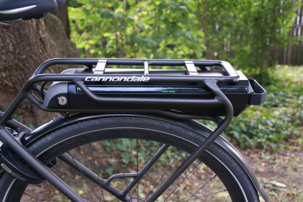 EBV PowerPack rack battery for Bosch Active and Performance Line lifestyle 2