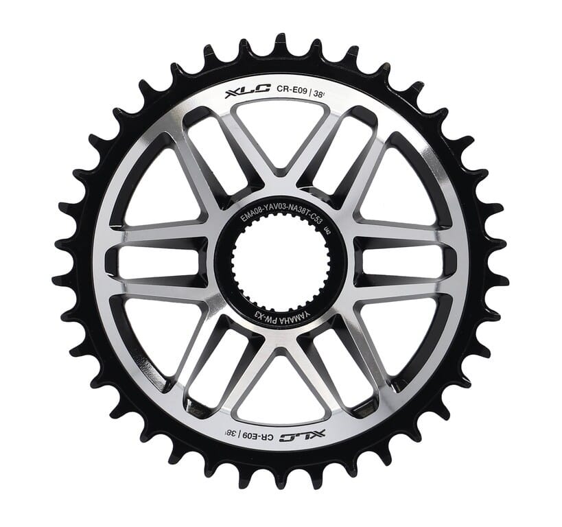 XLC eBike chainring CR-E09 for Yamaha PW-X3 38 teeth