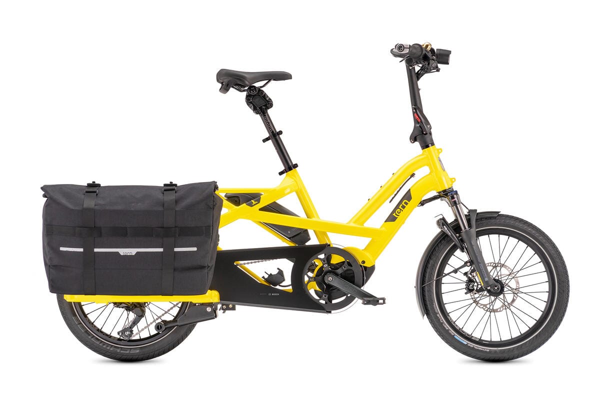 TERN Cargo Hold 52 Panniers mounted