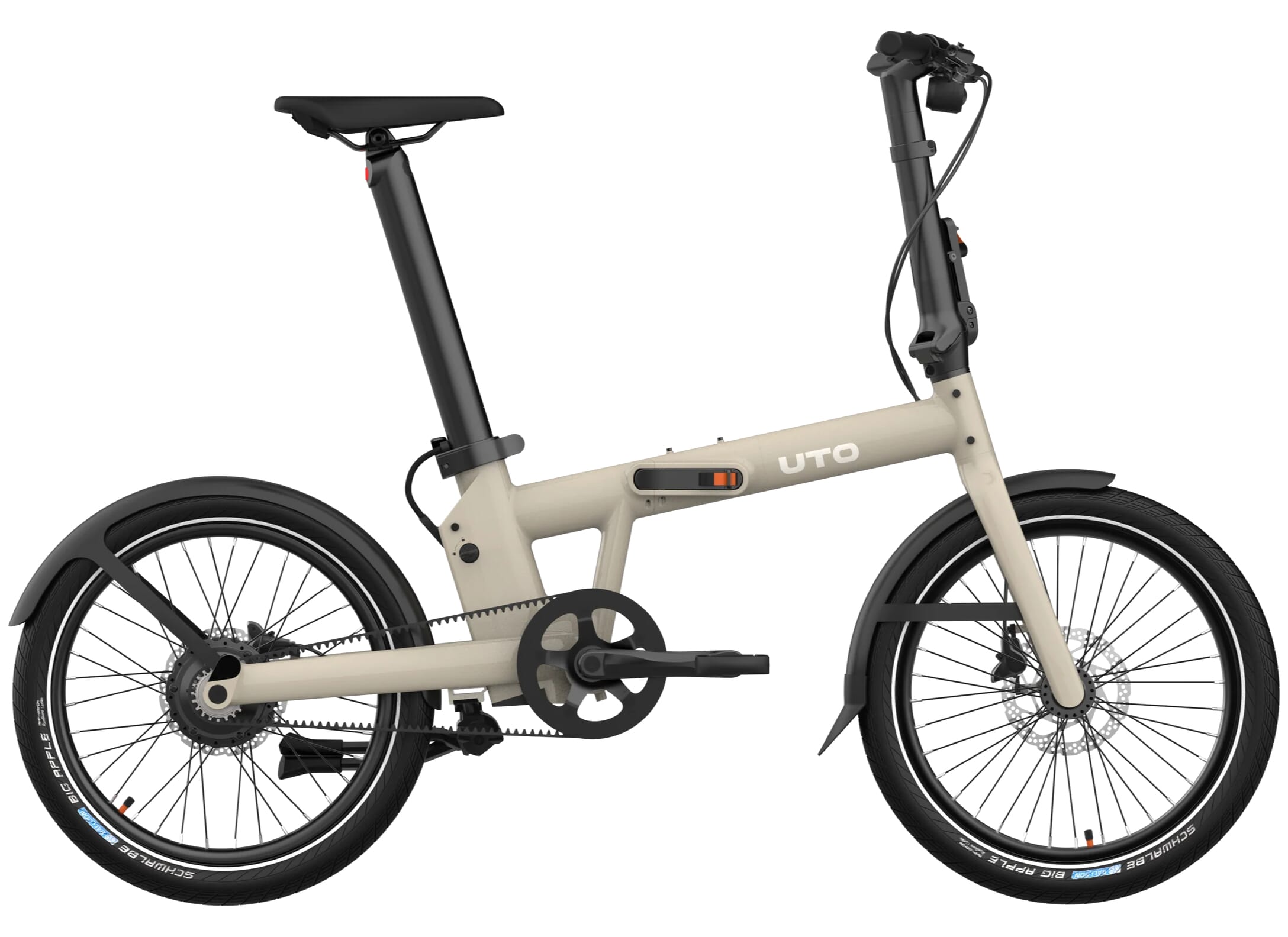 Uto Pro20 E-folding bike 2026 Taupe