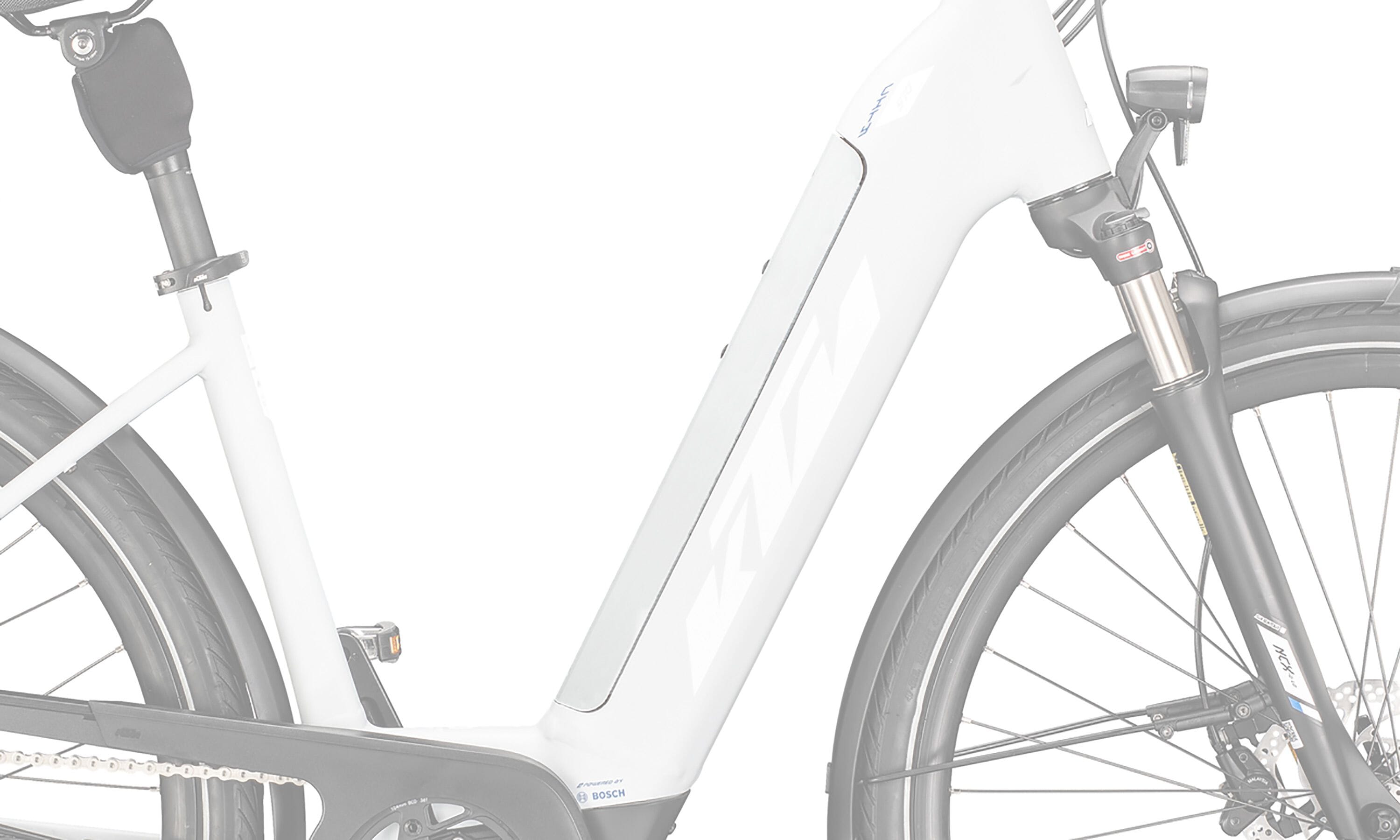 KTM PowerTube 625 battery cover - 2020 low step-through Lightgrey Matt