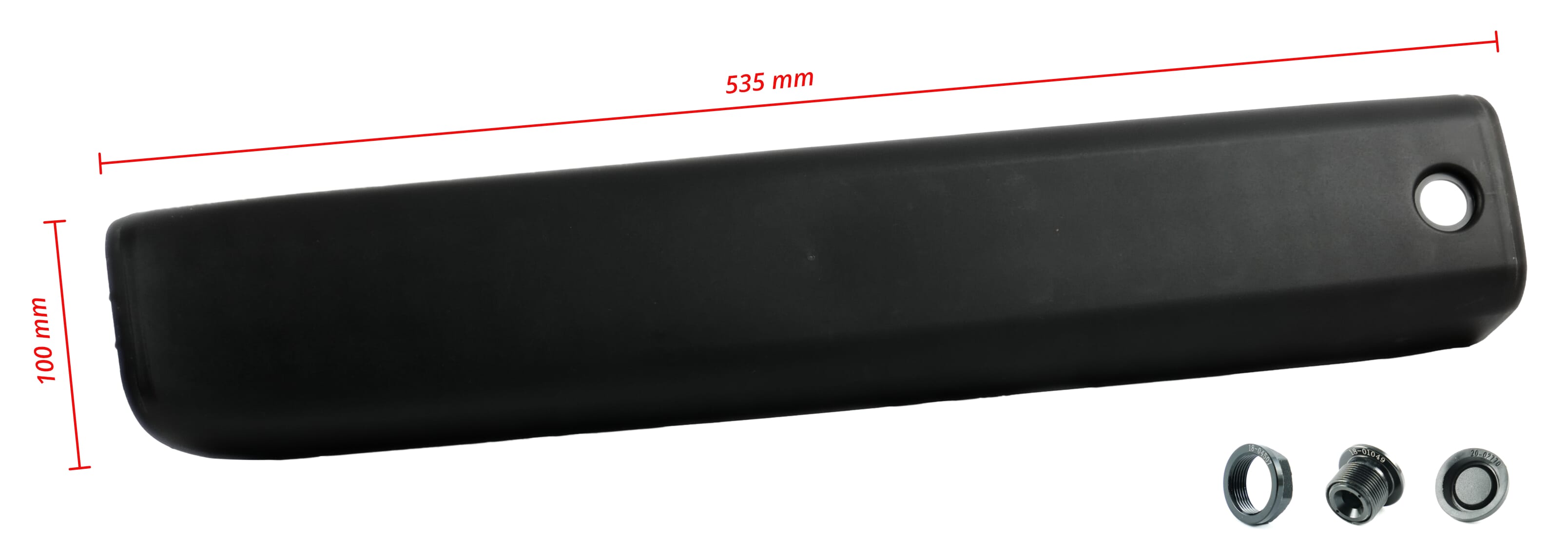 Cube battery cover for Reaction Hybrid Performance MY23-25 - with Cube push button