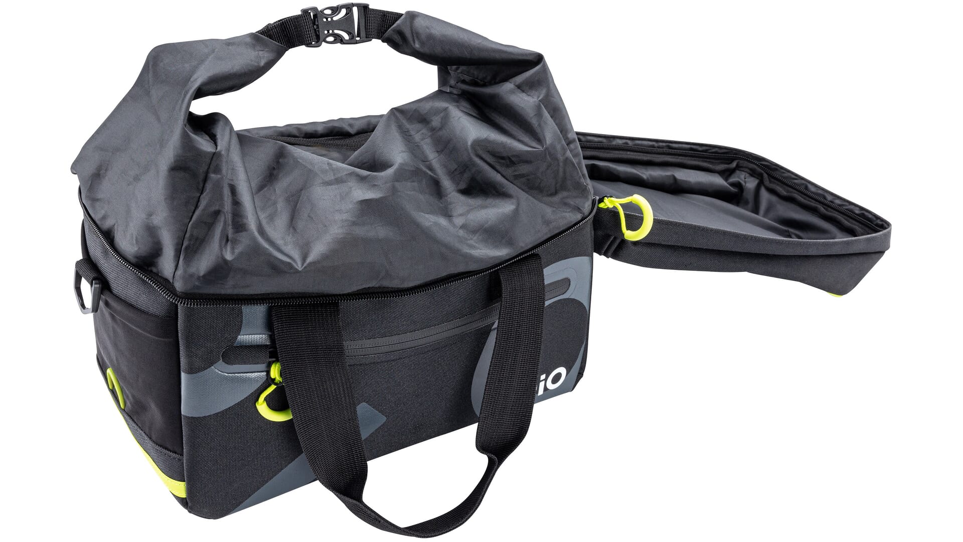 Qio NOAH pannier roll closure