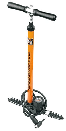 SKS Rennkompressor floor pump E.V.A valve connection
