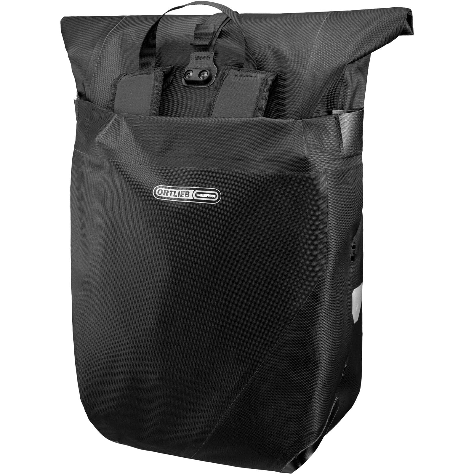 Ortlieb Vario PS black as backpack front side