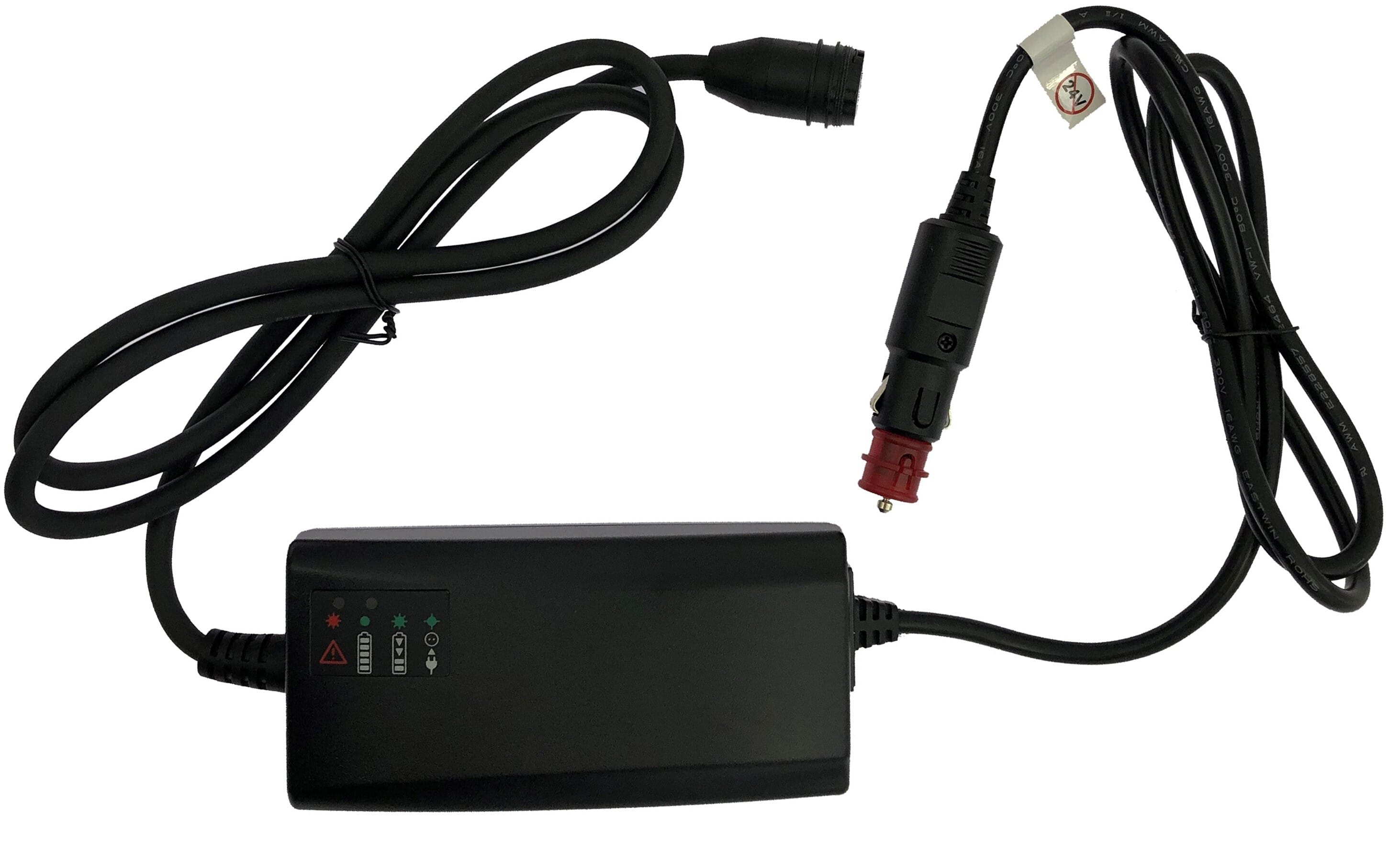 BMZ / Derby 12V travel charger for 36/42V 2A - Rosenberger