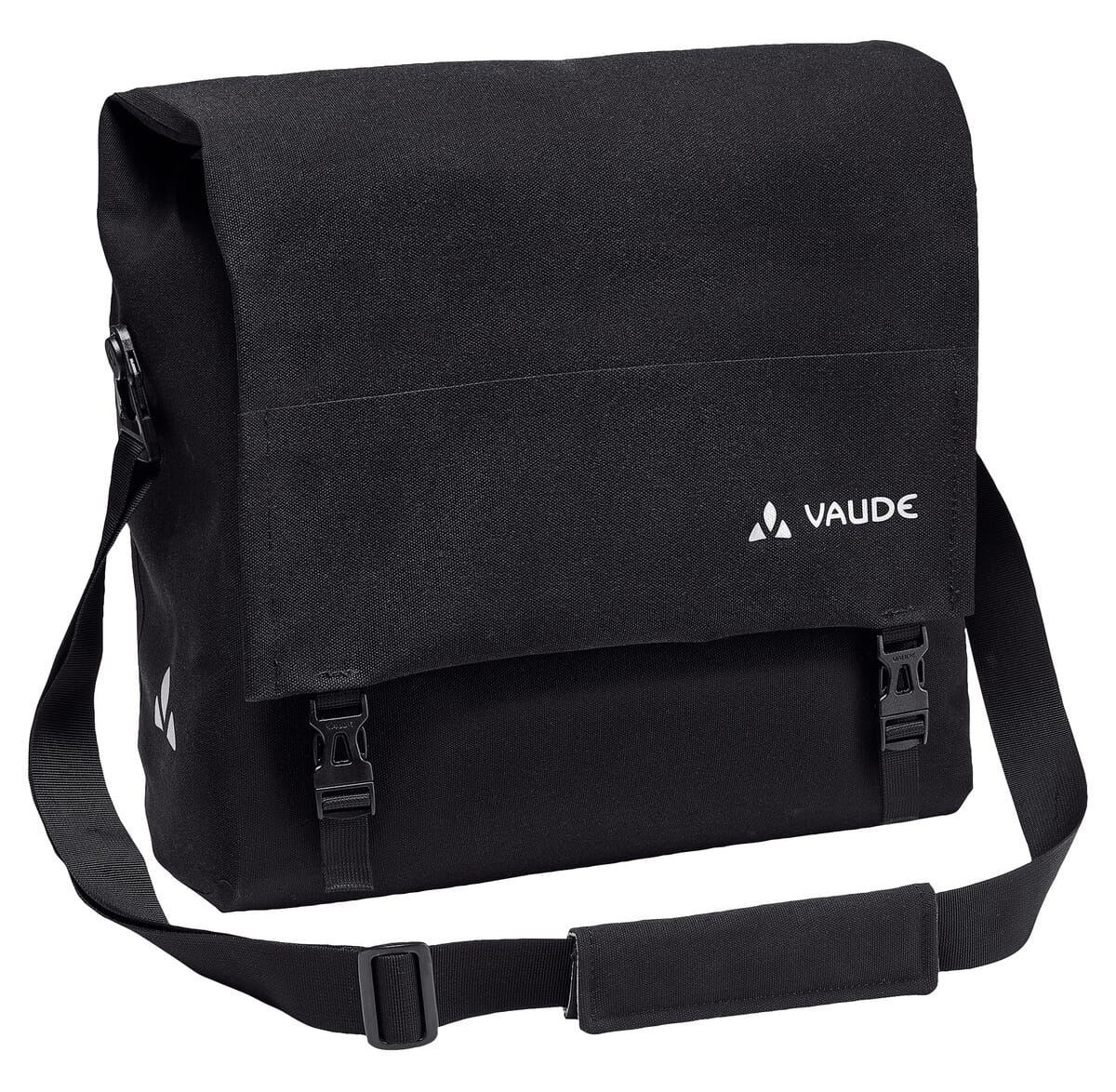 Vaude Augsburg IV Tragetasche & Gepäckträgertasche - schwarz Vorderseite