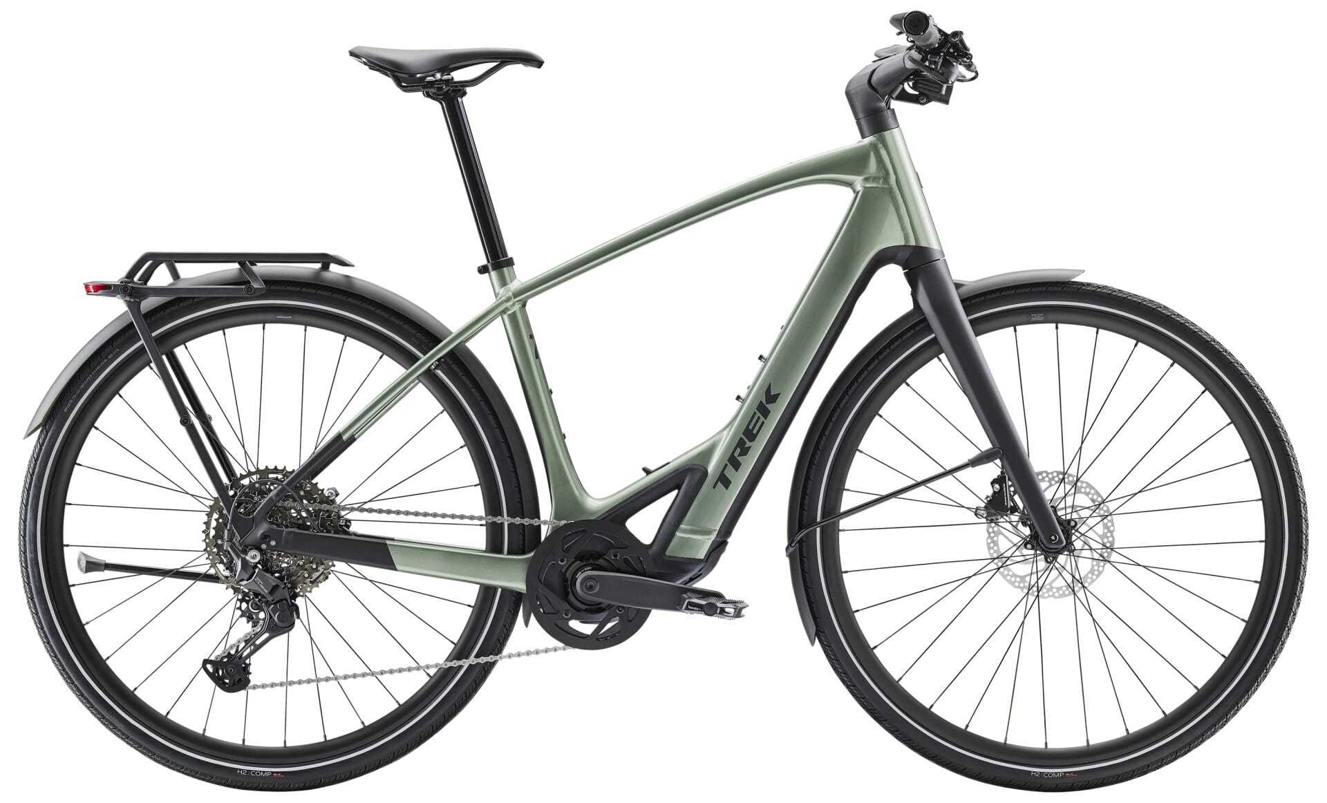 Trek FX+ 7 - 2026 - Lichen Green Gloss