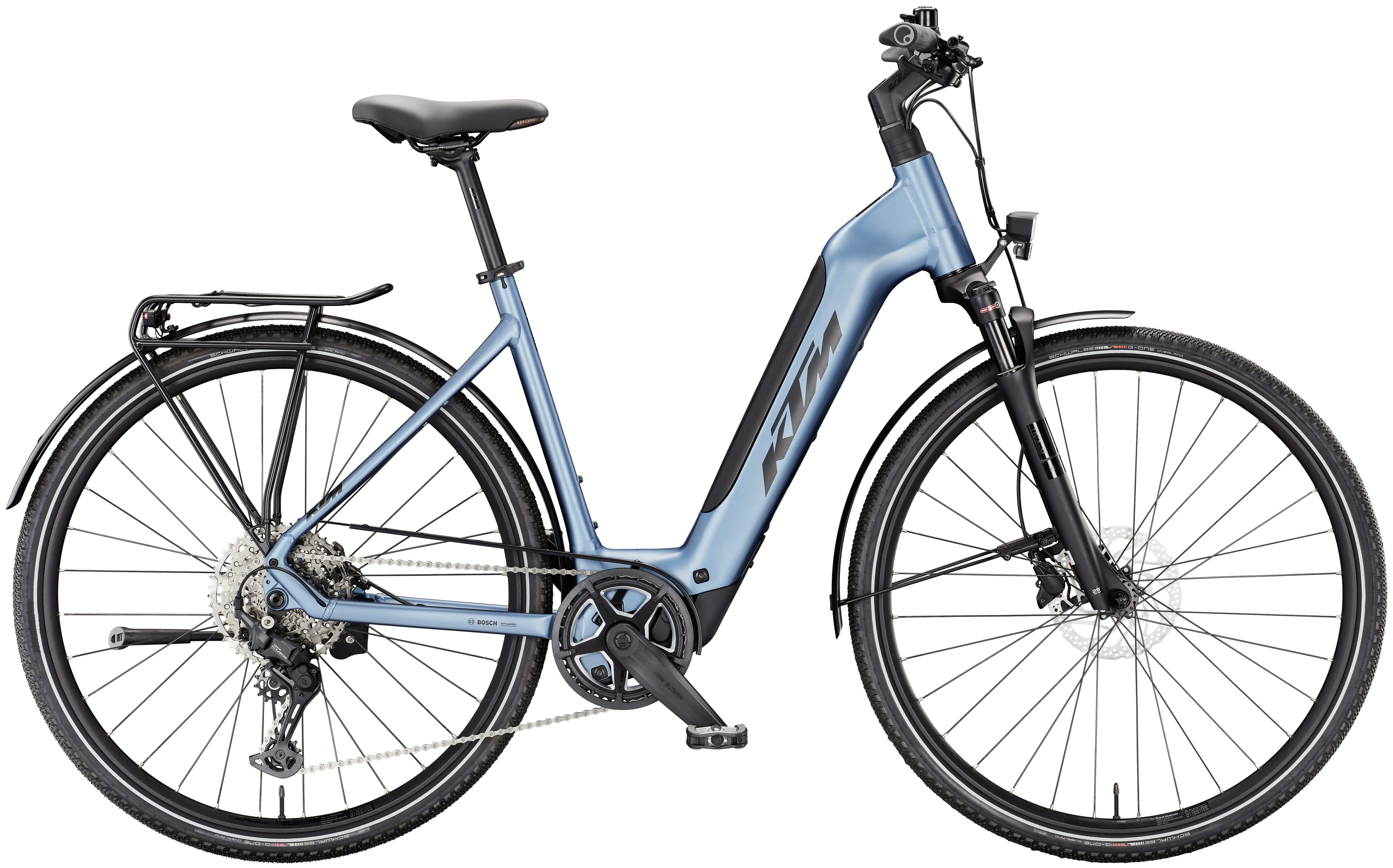 KTM Macina Sport SX 20 - 2026 - Step-through - Steel Blue Matt (Black)