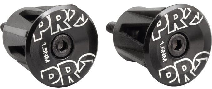 Pro handlebar end caps black