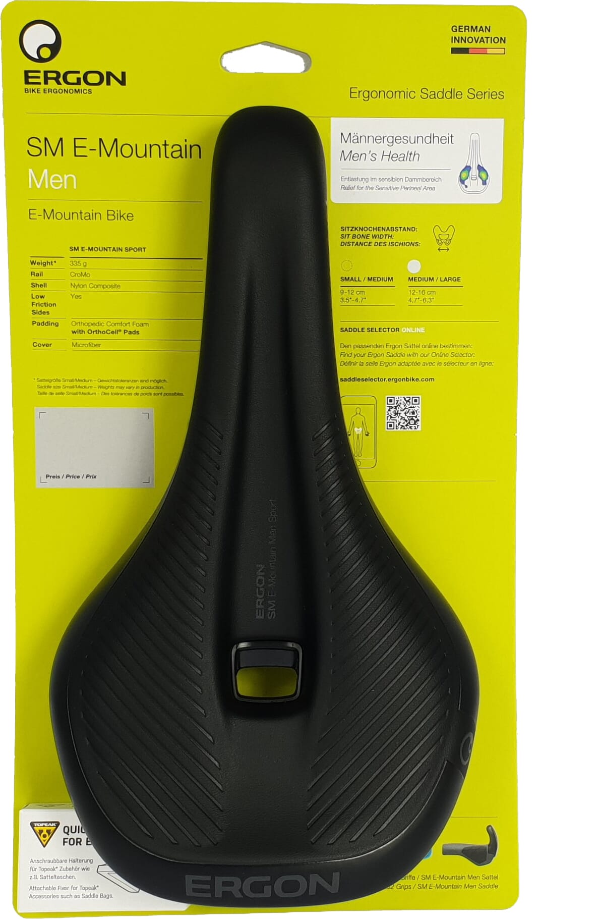 Ergon SM E-Bike Saddle Packing
