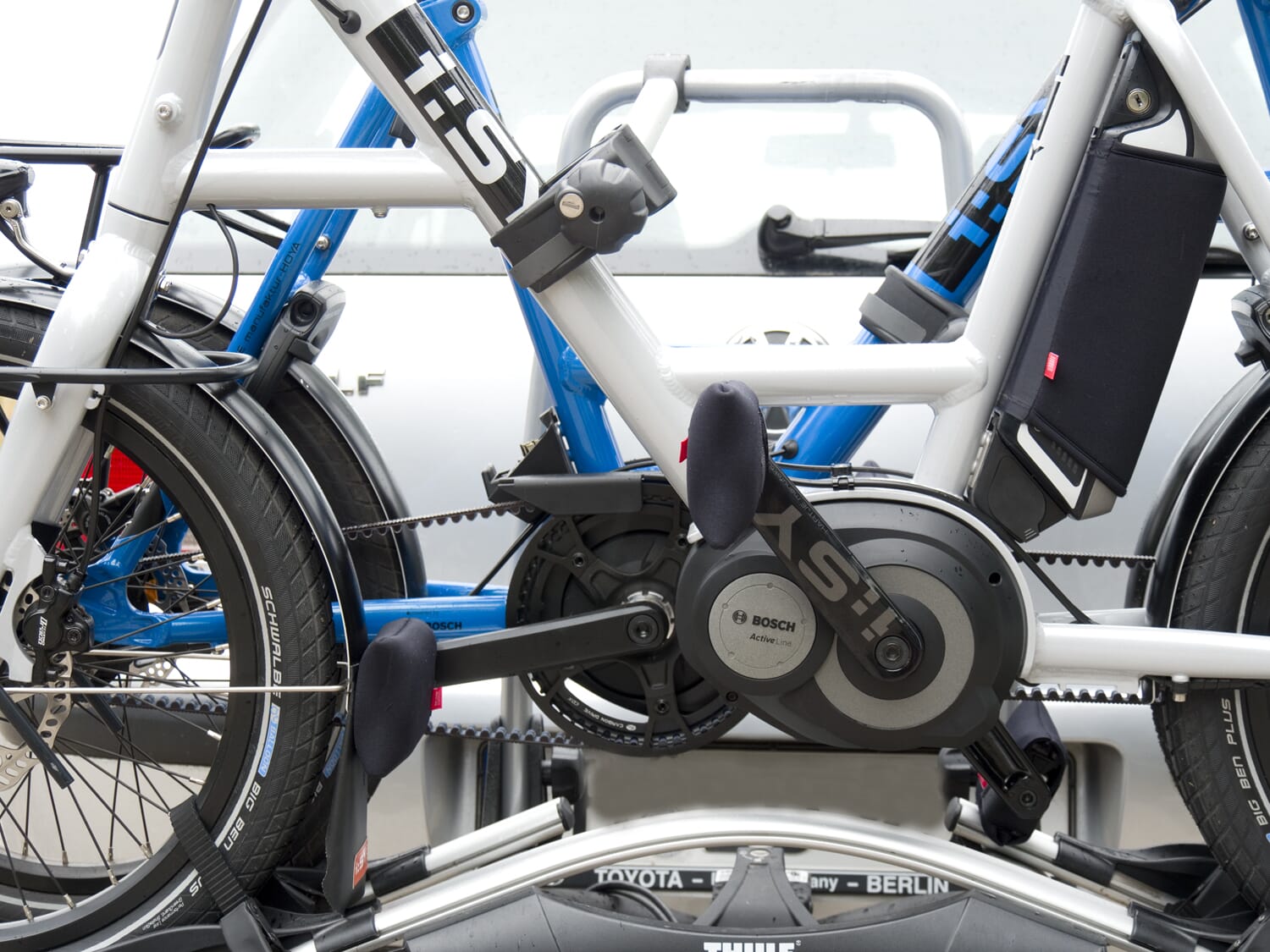 FAHRER e-bike pedal protection set example 2