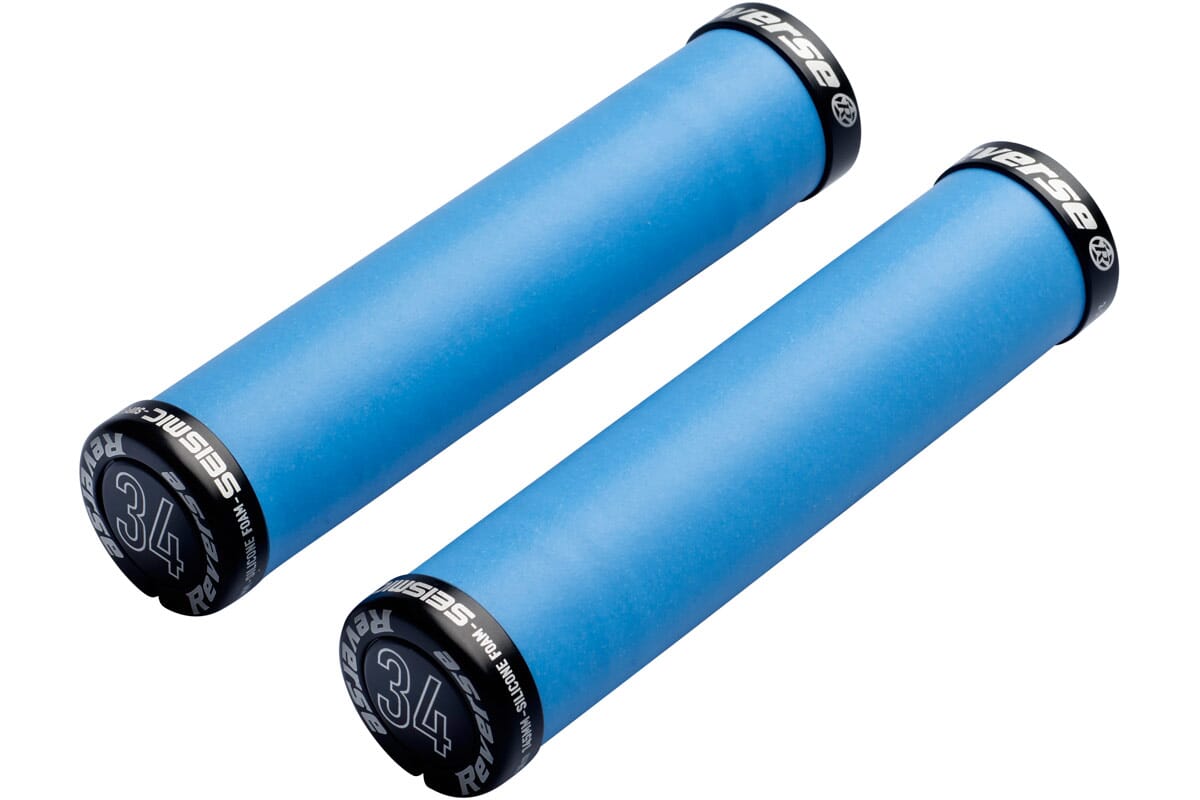 REVERSE Grip Seismic Ergo Lock On Ø34mm x 145mm blue/black