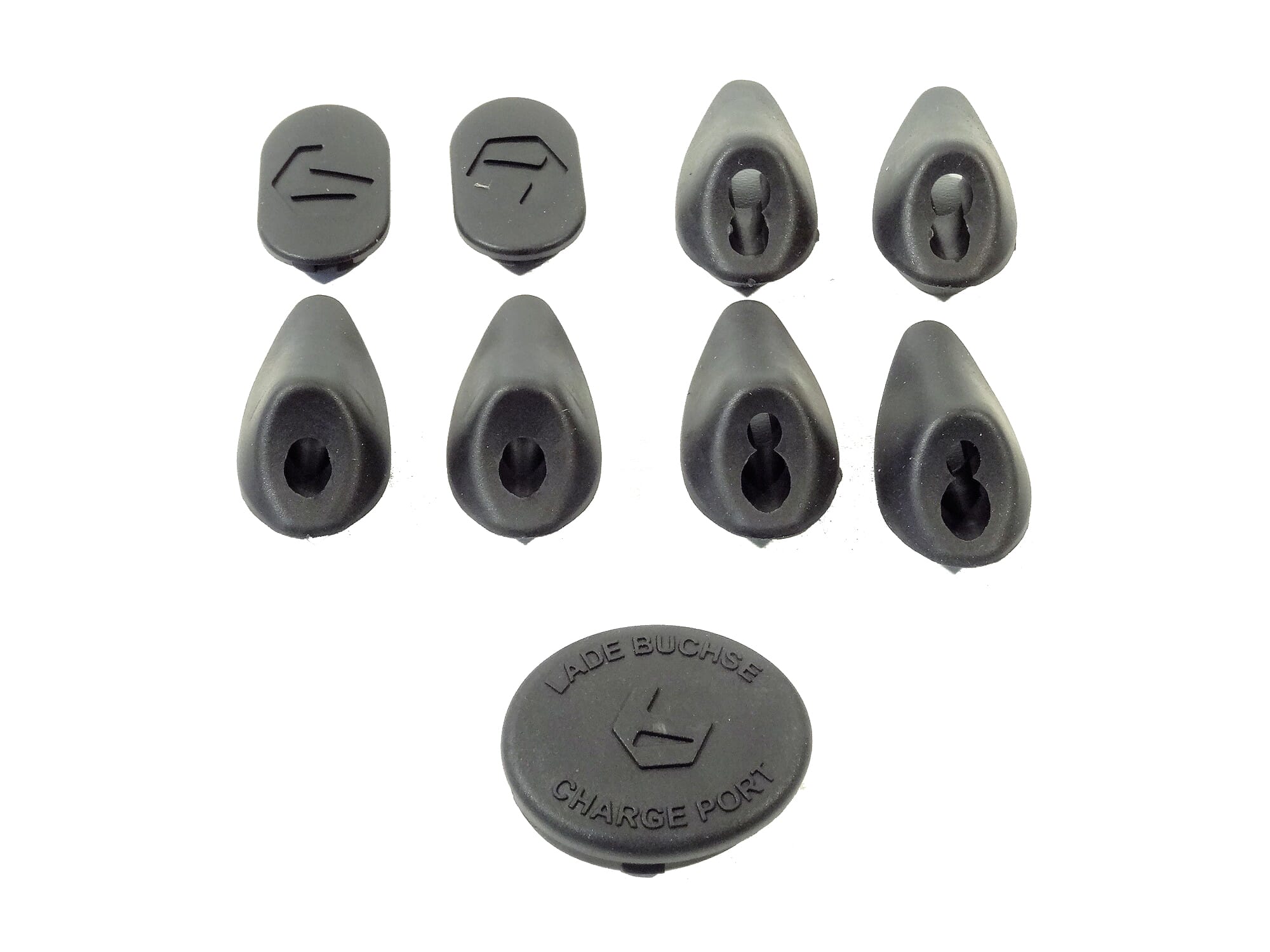 Bergamont cable guide kit incl. charging socket cover cap 2016 models
