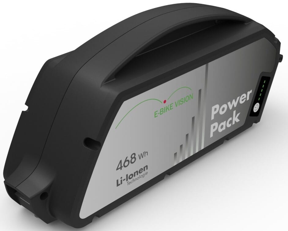 EBV - E-Bike Battery Unterrohr Akku für Bosch Classic Line