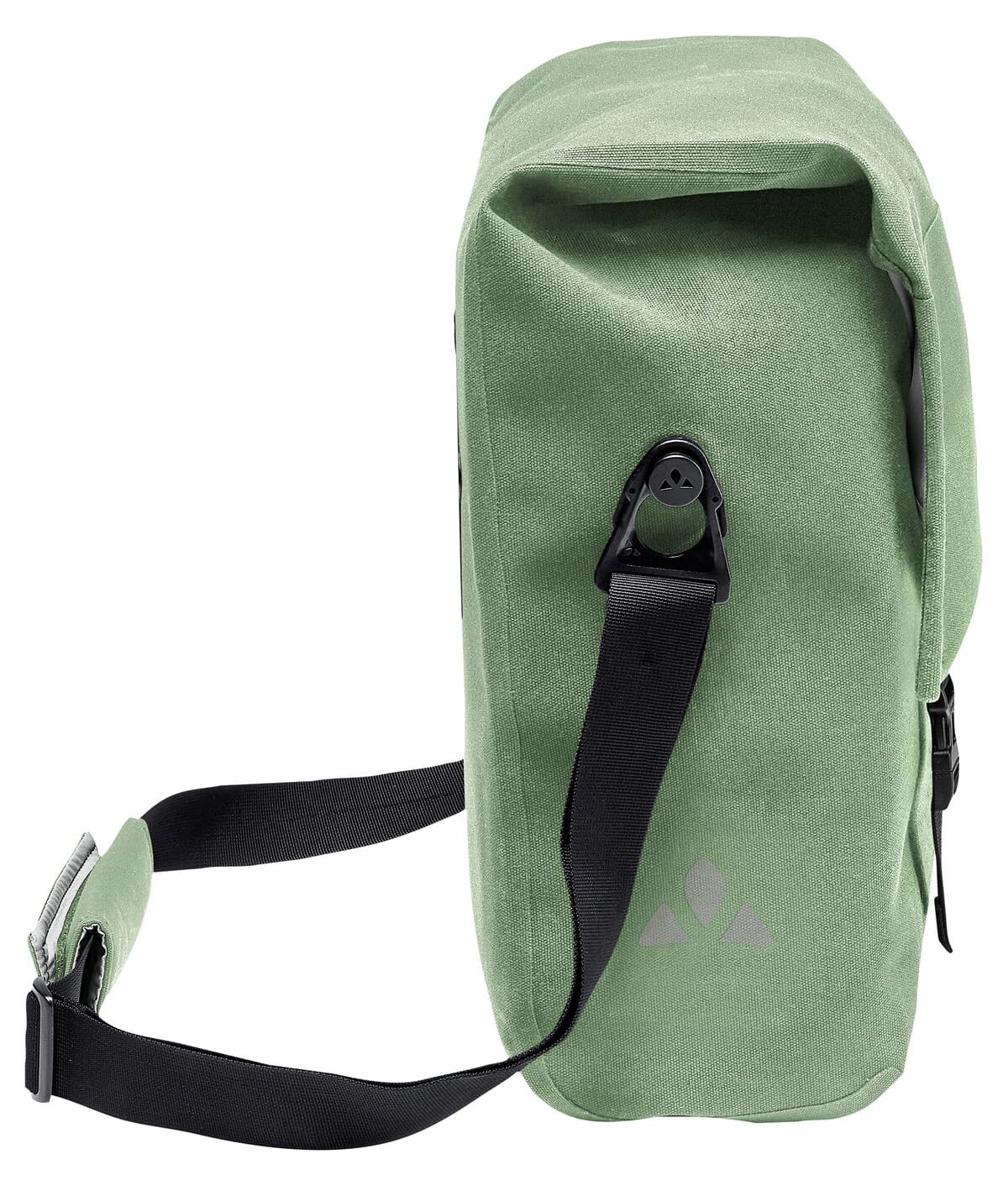 Vaude Augsburg IV carrier bag & pannier rack bag - green side view