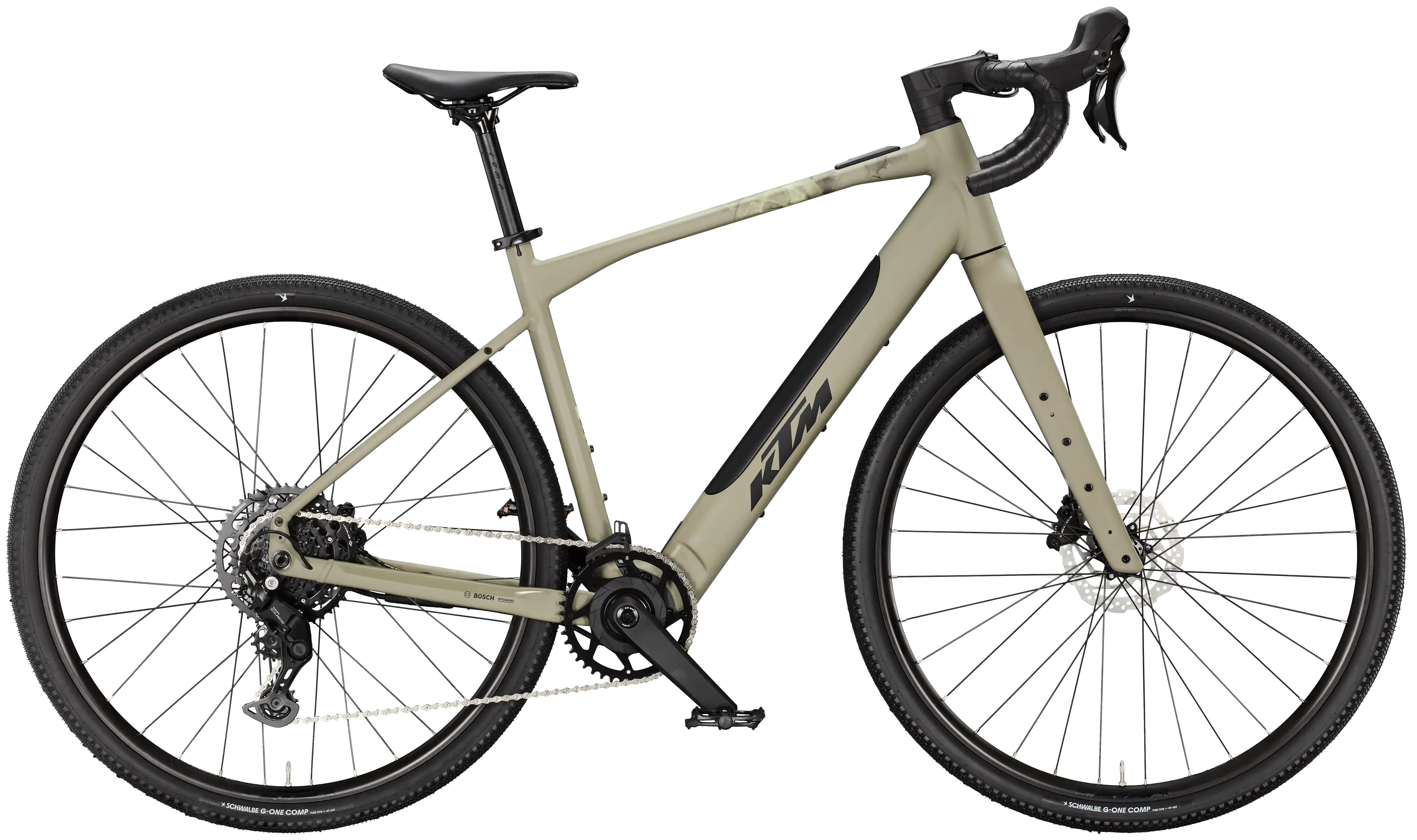 KTM Macina Gravelator HX – Cargo Green Matt (Black)