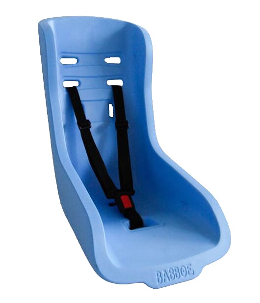 Babboe cargo bike toddler seat - blue