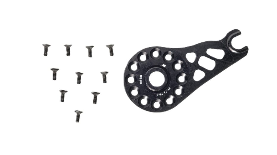 3X3 Achsplatte für Schnellspanner für 3X3 NINE Nabenschaltumg - 203 mm
