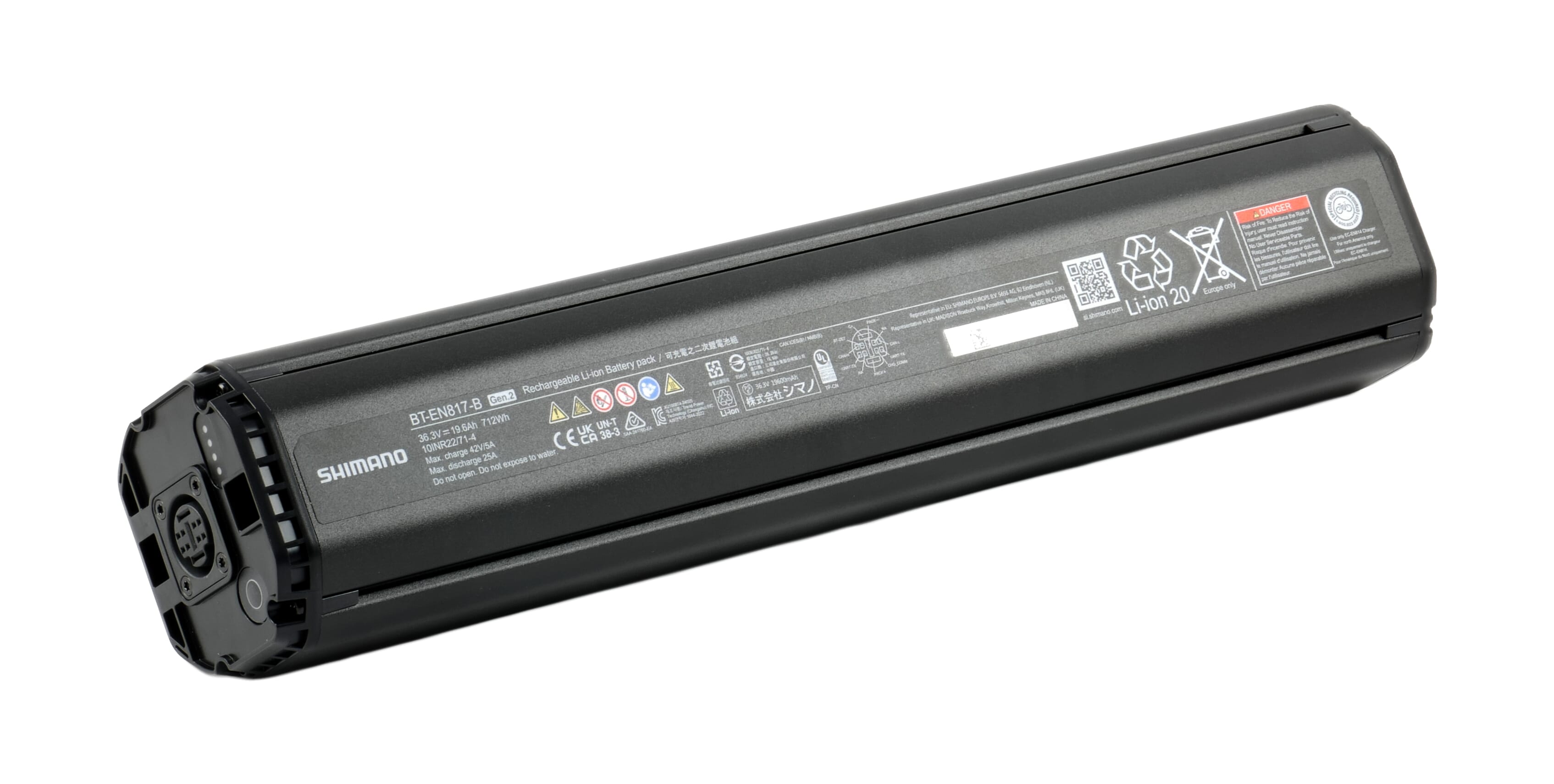 Shimano STEPS BT-EN817 Intube battery 712 Wh - rear