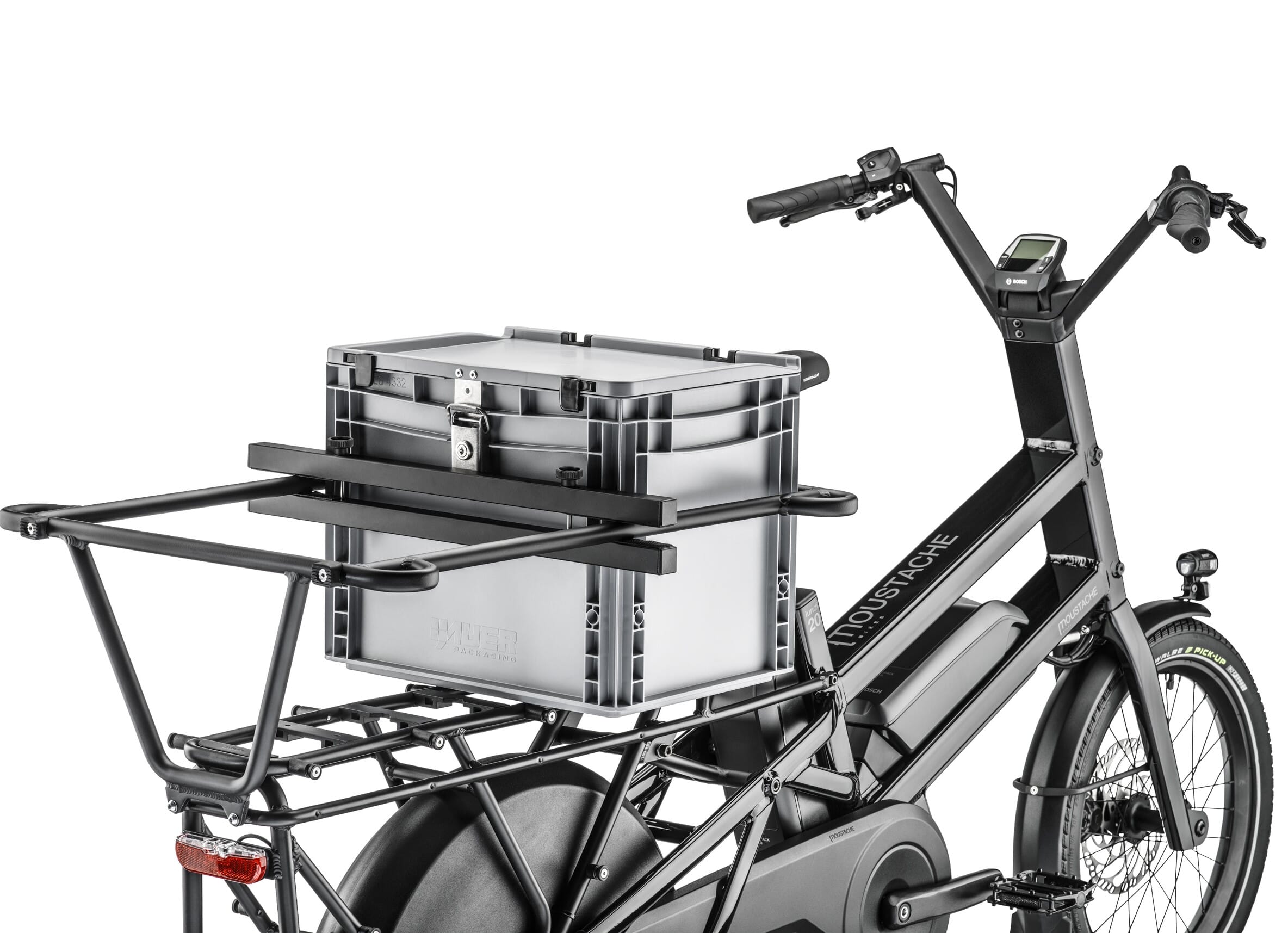 Moustache Lundi 20 Modular bar Mario - mounted on the eBike
