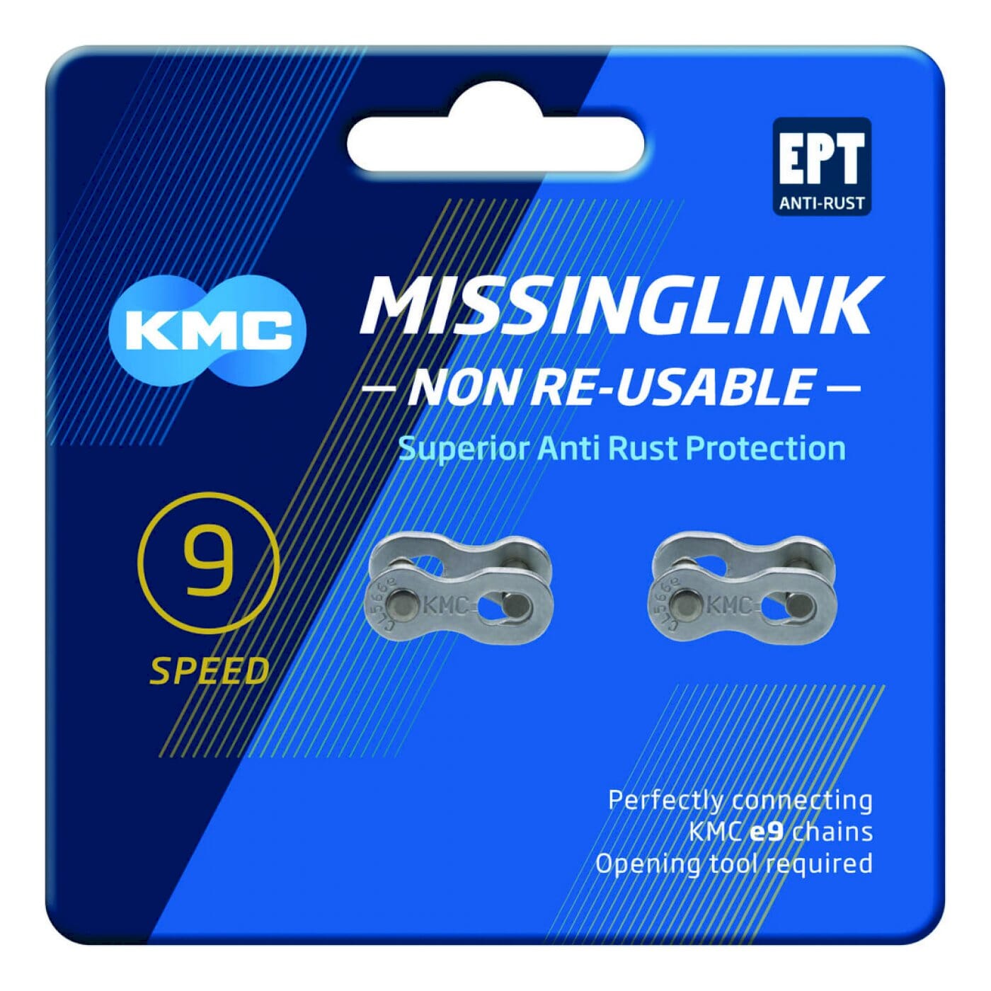KMC e9 EPT MissingLink chain lock