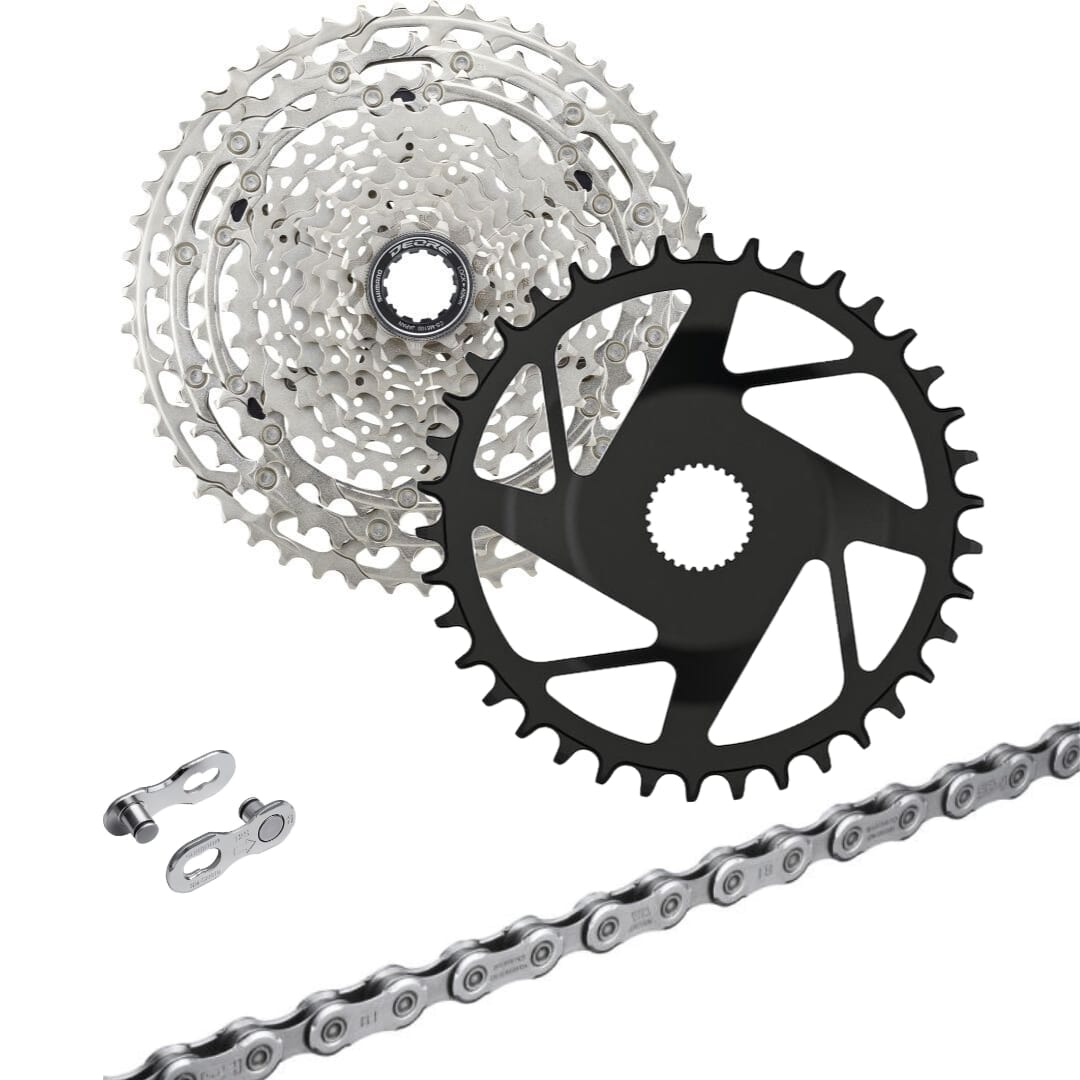 Bosch Gen.4/Gen.5 E-Bike Verschleiß-Set Shimano Deore 11-fach - Direct Mount 11-51 Zähne